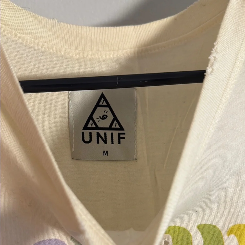 UNIF Cream Unicorn Graphic Tank Top - Picture 2 of 5